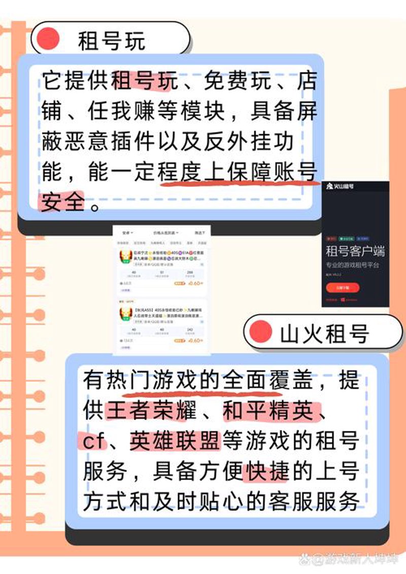 玩游戏的租号新潮流:从虚拟世界到现实体验